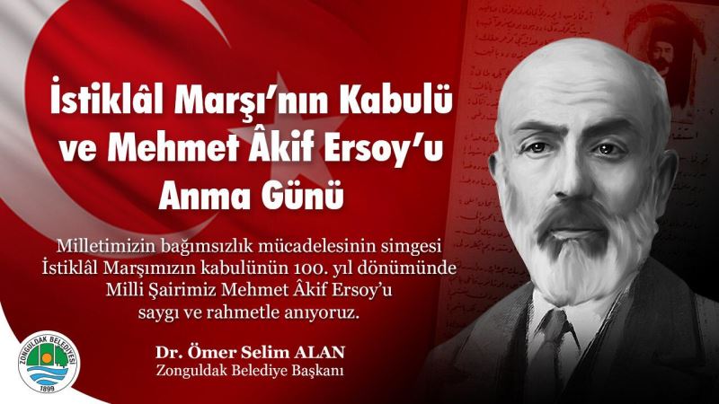 İstiklal Marşı’mızın Kabulünün 100. Yılı Kutlu Olsun