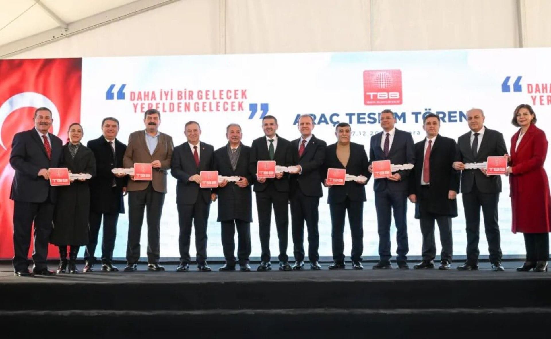 TBB’den Zonguldak Belediyesi’ne 2 Yeni Hizmet Aracı