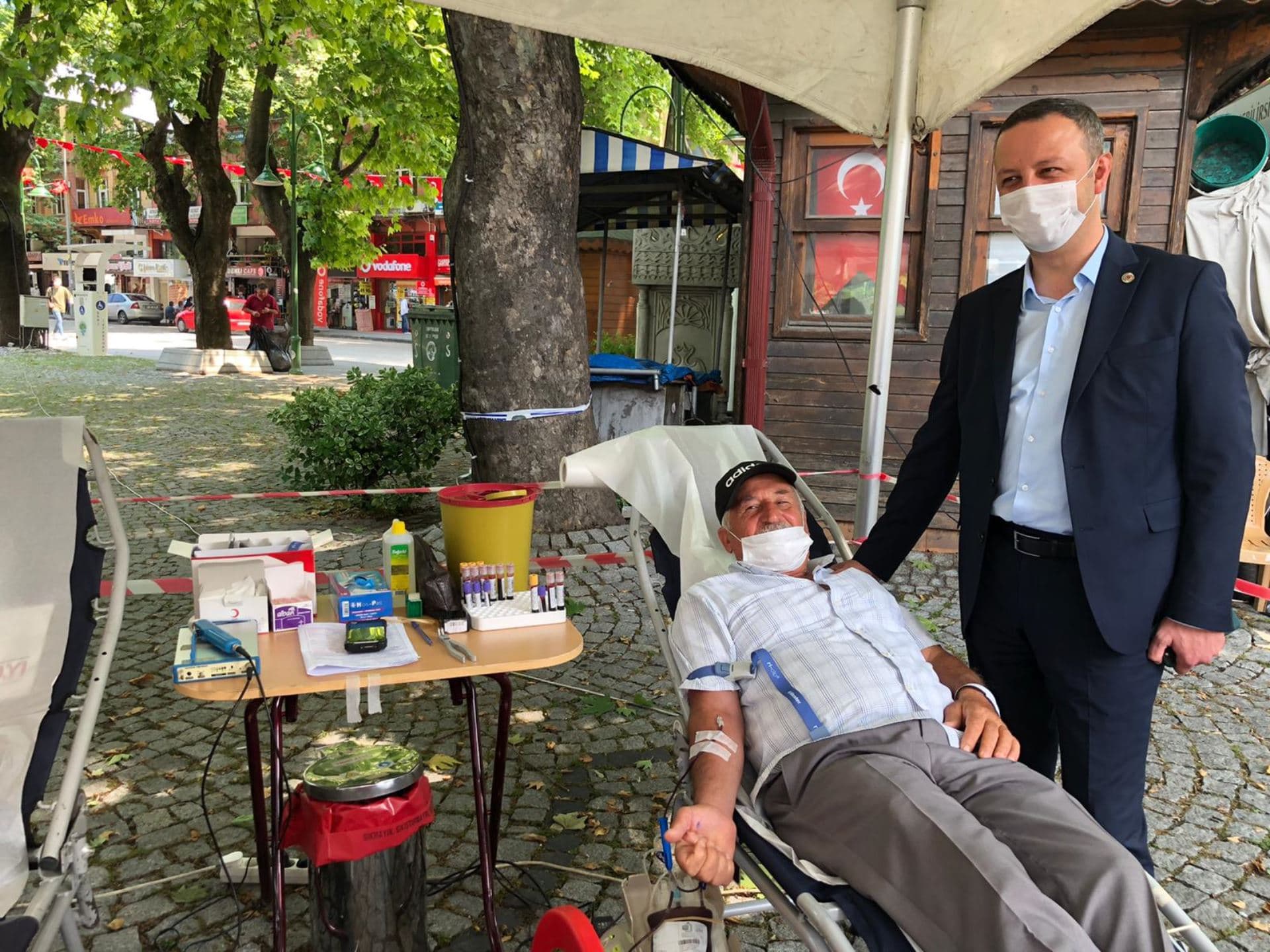 Gönüllü Kan Bağışı Kampanyasına Katıldık