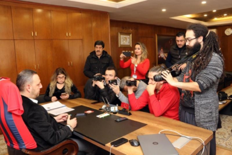 Belediye Başkanımız Basın Mensuplarımız ile biraraya geldi